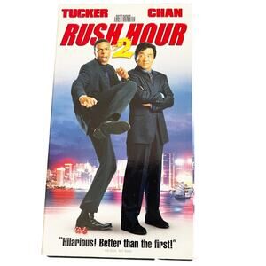 Rush Hour 2 VHS Tape 90's GUC